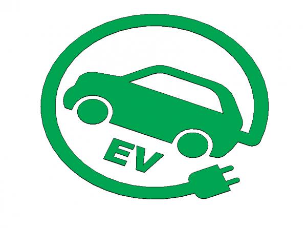 Electric Vehicle Floor Signage