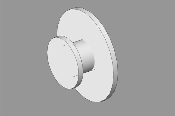 Umbra Malta Single Wall Hook