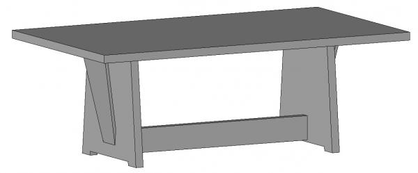 Epoch West - Bannack Dining Table