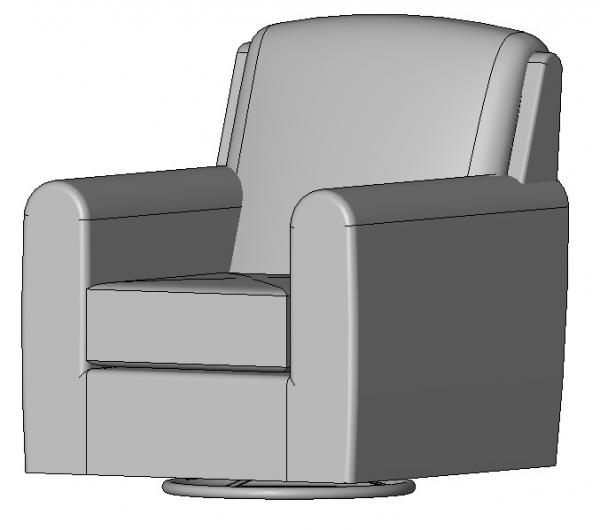 KH - Austin Swivel Chair