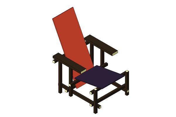 Redblue-chair Rietveld