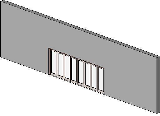 Resize the door to any width, specify the number o