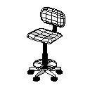 Armless Task Chair