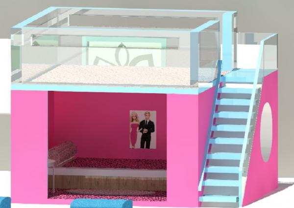 Barbie and Ken playhouse