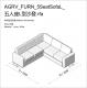 AGRV_FURN_5SeatSofaL_五人座L型沙發