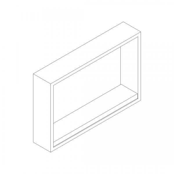 wall based floating bench seating