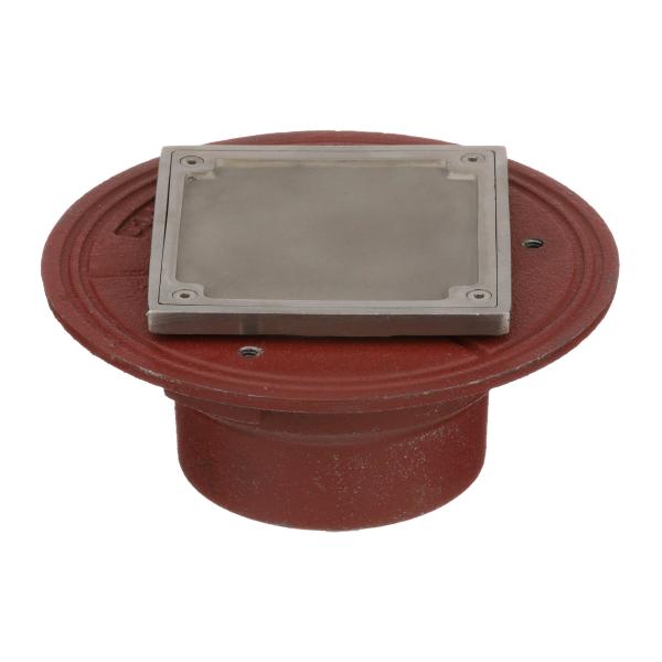 MIFAB® C1100-TS - FLOOR CLEANOUT FOR TILE AREAS WITH SQUARE ADJUSTABLE COVER AND