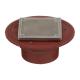 MIFAB® C1100-TS - FLOOR CLEANOUT FOR TILE AREAS WITH SQUARE ADJUSTABLE COVER AND