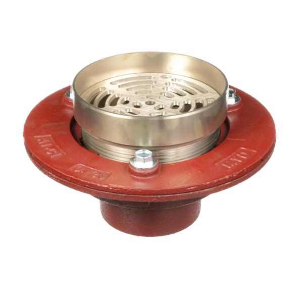 MIFAB® F1100-C-ER - EXTENDED RIM FLOOR DRAIN FOR MEMBRANE FLOOR AREAS