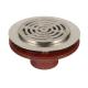 MIFAB® F1100-C-FT - FLOOR DRAIN WITH RECESSED FLANGE FOR MEMBRANE FLOOR AREAS