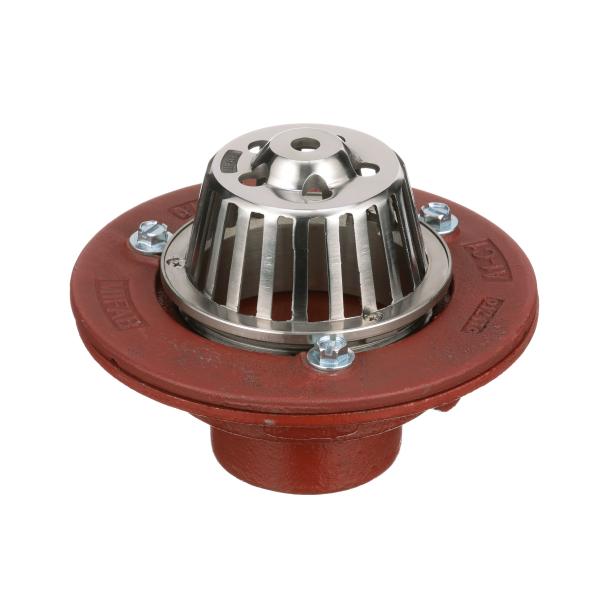 MIFAB® F1100-C-K - FLOOR DRAIN WITH RECESSED FLANGE FOR MEMBRANE FLOOR AREAS