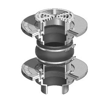 MIFAB® F1600-C - ISOLATION FLOOR DRAIN WITH ADJUSTABLE STRAINER