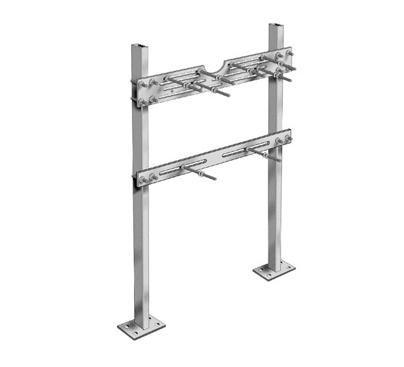 MIFAB® MC-32D - BACK TO BACK HANGER PLATE CARRIER WITH BEARING PLATES AND TWO UP