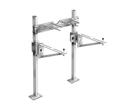 MIFAB® MC-34 - SINGLE HANGER PLATE AND EXPOSED ARM LAVATORY CARRIER WITH TWO UPR