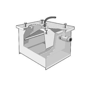 MIFAB® MI-G-SDH - SEMI-AUTOMATIC HYDRO MECHANICAL GREASE INTERCEPTOR WITH DRAW O