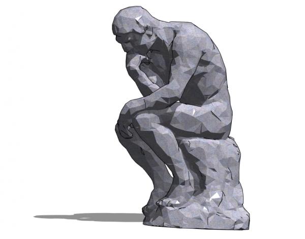 The Thinker Statue