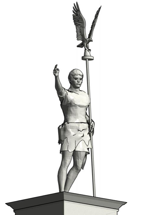 Statue Roman Emperor