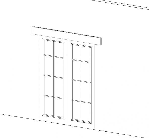 Exterior Double Door