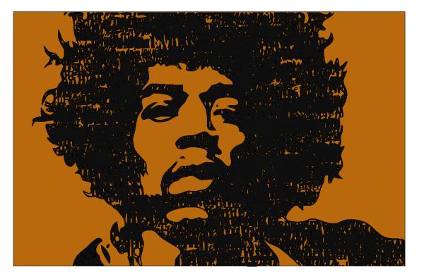 Jimi Hendrix Art Painting
