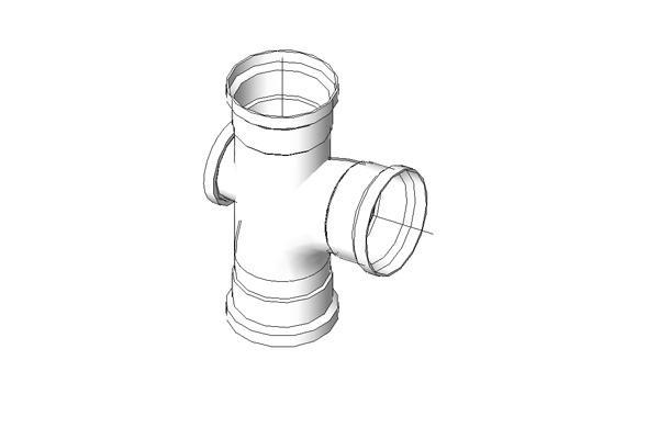Drainage-Marley-110mm Junction Single Access 95�