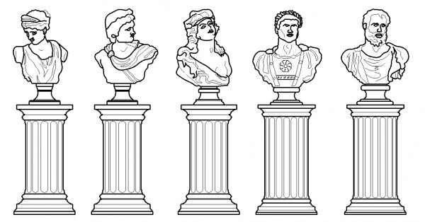 Detail 2d Elevation Bust