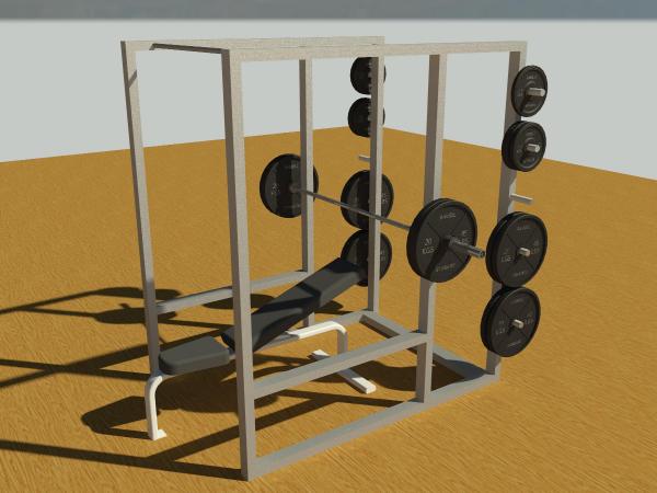 Weight Rack Cage