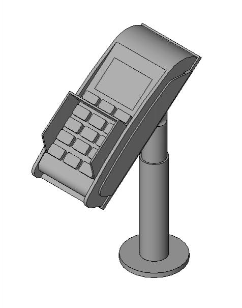 Point of Sale Credit Card Reader and Stand