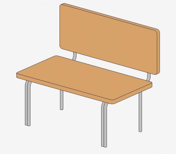 ADA Locker Bench (Obsolete)