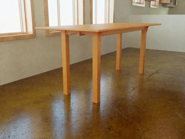 Mission 72x30 Kitchen Table