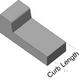 Concrete Curb with Gutter - Straight - Parametric