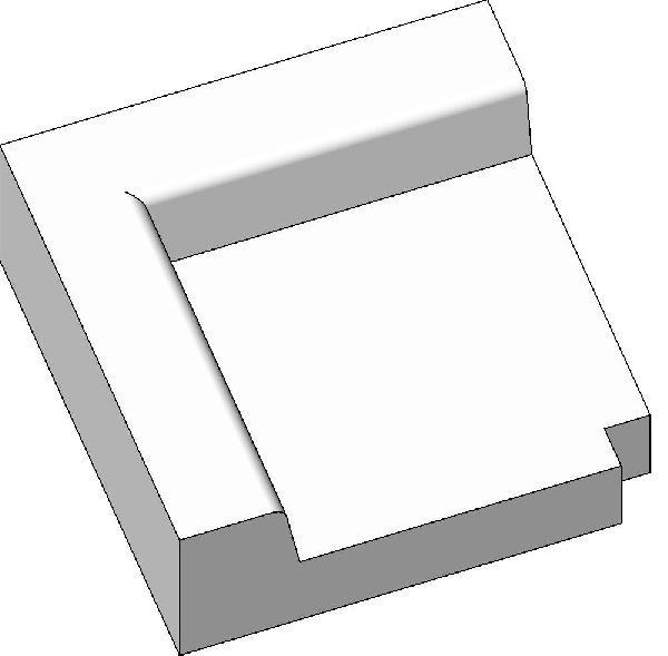 Curb with Gutter Corner