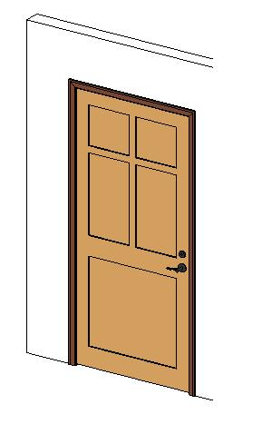 Doors - Residential - 4 Panel Top