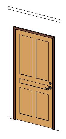 Door - Residential - Double Center Rail