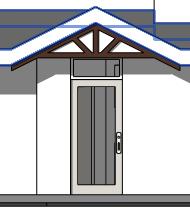 Decorative Craftsman Style Truss