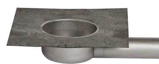 JUAL ANGULAR ROOF OUTLET Ø110