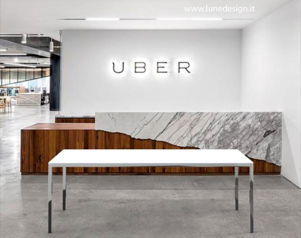 Tavolo scrivania basic per ufficio o pranzo COMPLETAMENTE PARAMETRICO