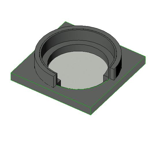 Recessed In Ground Sofa