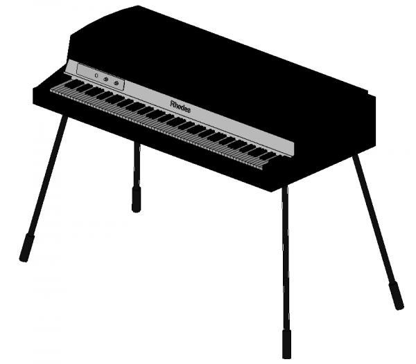 Fencder Rhodes Mark I 73 Piano