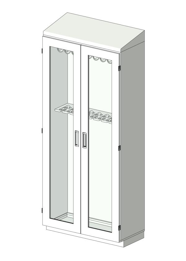 SAS-18P-DRY MASS Metal Scope Cabinet
