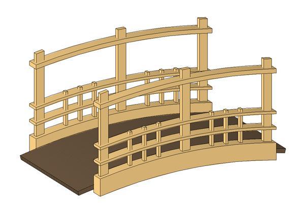 small chinese bridge