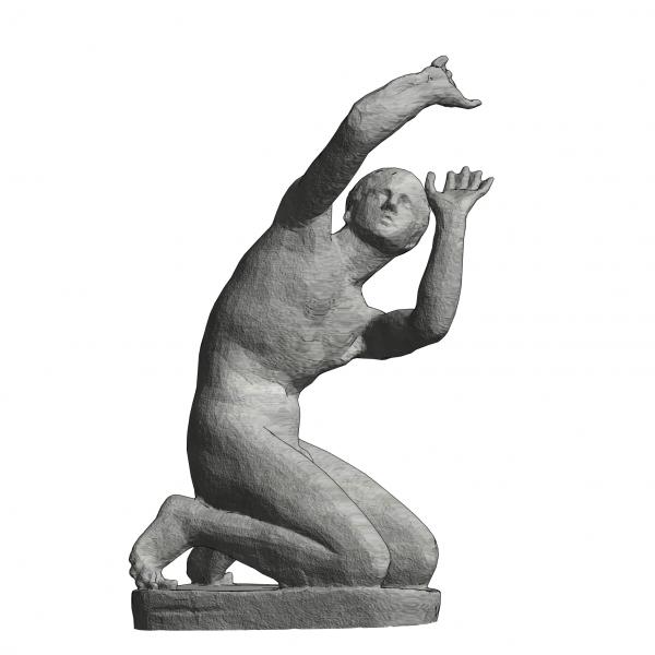 Son of Niobe Statue