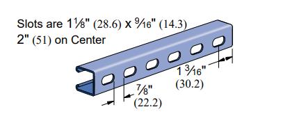 Hilti Sloted Channel