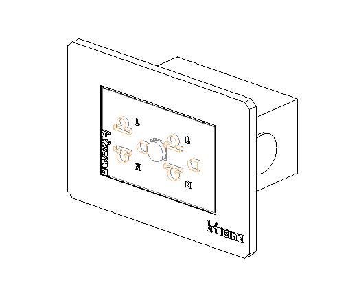 2 gang outlet - tv outlet - ethernet outlet