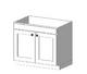 Farmhouse Style-Undersink double door Base unit