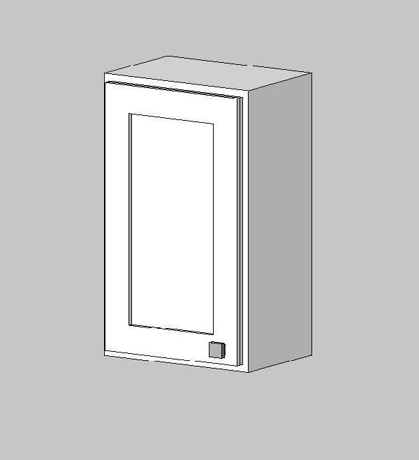 Farmhouse Style - upper cabinet single door