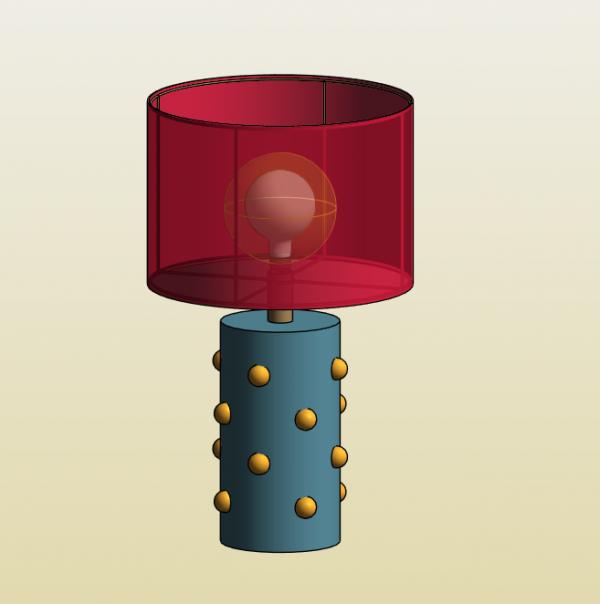 Abajur Bolinhas | Dots Table Lamp