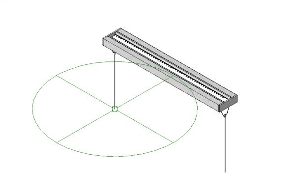 luminaria led retanguilar