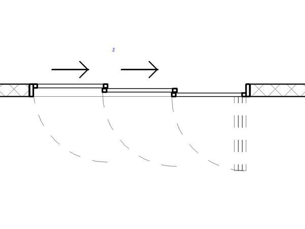 Hospital ICU Double Slide - 3 panel