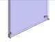 Curtain Wall Panel With Clamp