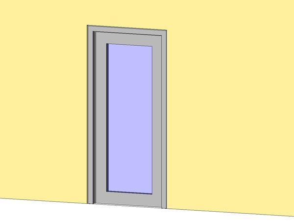 YKK Storefront Door W/  Frame Model 35H